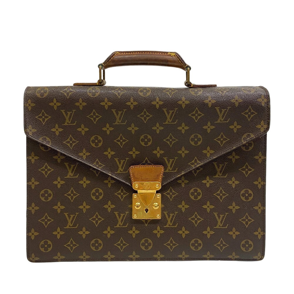 Louis Vuitton Handbag Conseiller Business Monogram Brown Bag Trip Serviette View 2